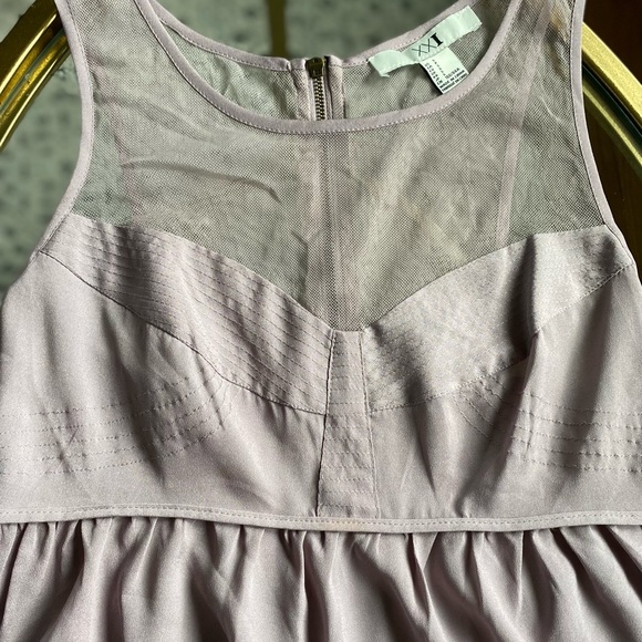 Lavender Sheer Peplum Tank from Forever 21 - Picture 3 of 5